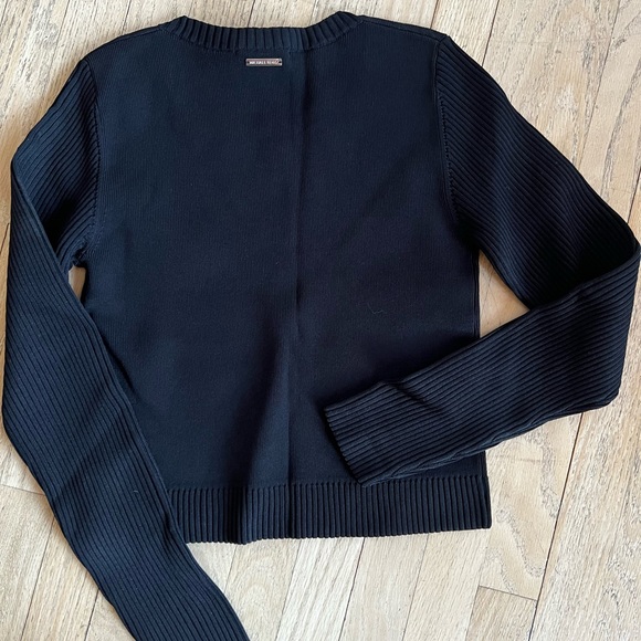 Pristine Short/cropped Michael Michael Kors Black Sweater - Picture 4 of 4